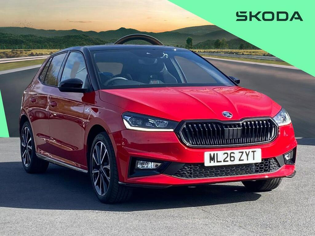 Skoda Fabia 1.5 Tsi Monte Carlo Edition Hatchback D Red