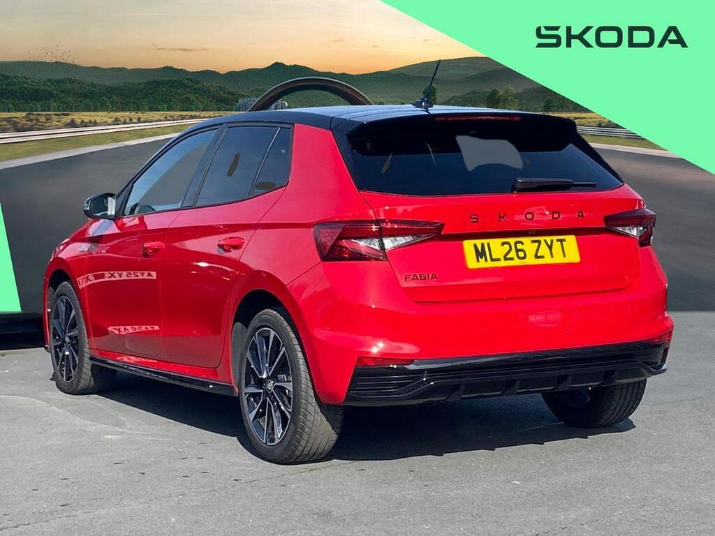 Skoda Fabia 1.5 Tsi Monte Carlo Edition Hatchback D ML26ZYT Red #2
