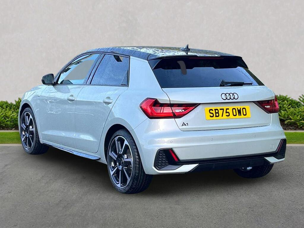Audi A1 30 Tfsi Black Edition SB75OWO Silver #2