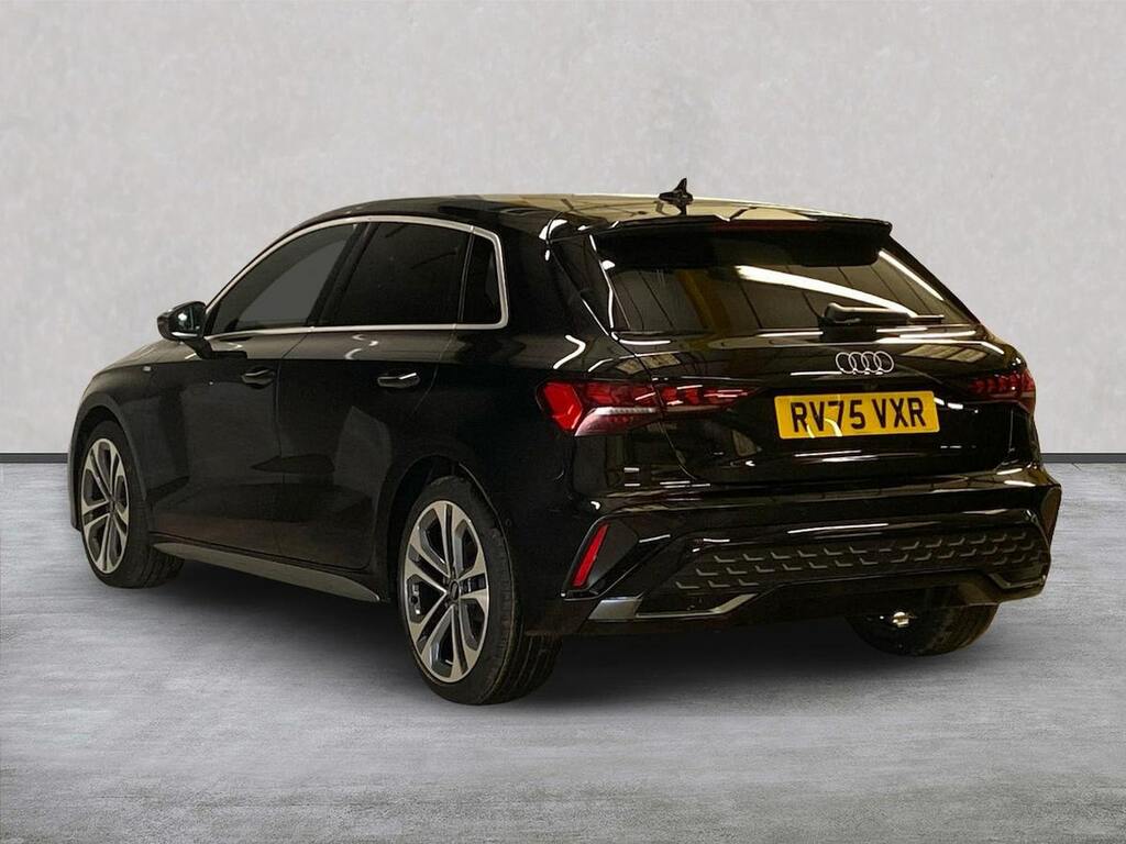 Audi A3 1.5 Tfsi 150 S Line S Tronic Tech Pack RV75VXR Black #2