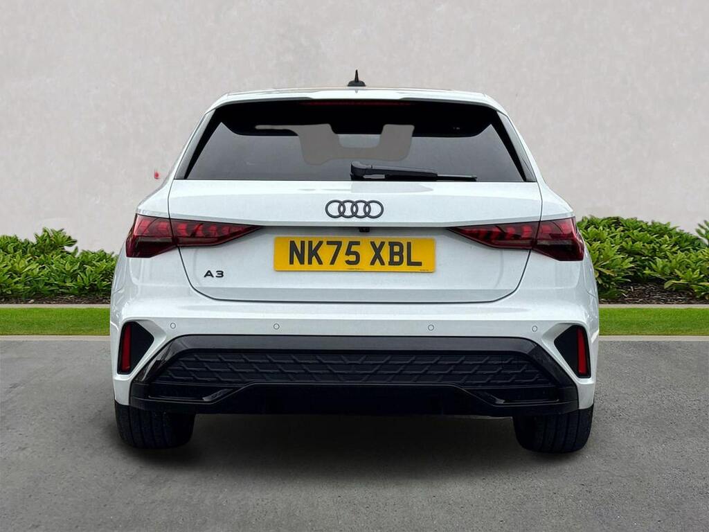 Audi A3 1.5 Tfsi 150 Black Edition S Tronic NK75XBL White #4