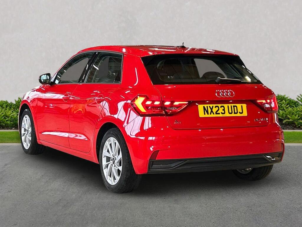 Audi A1 25 Tfsi Sport NX23UDJ Red #2
