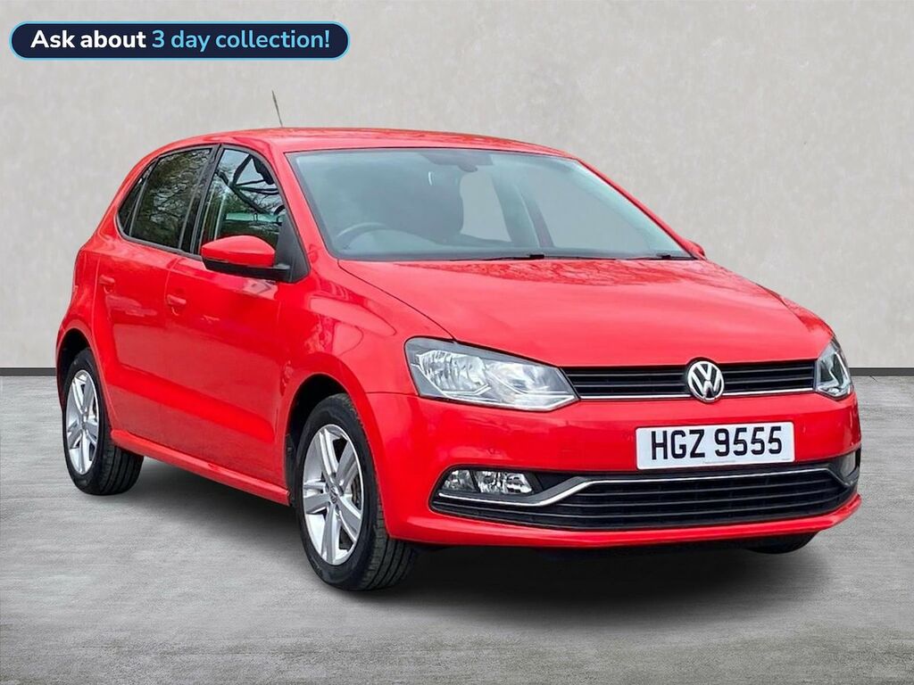 Volkswagen Polo 1.2 Tsi Match Edition Hatchback Dsg Eur Red