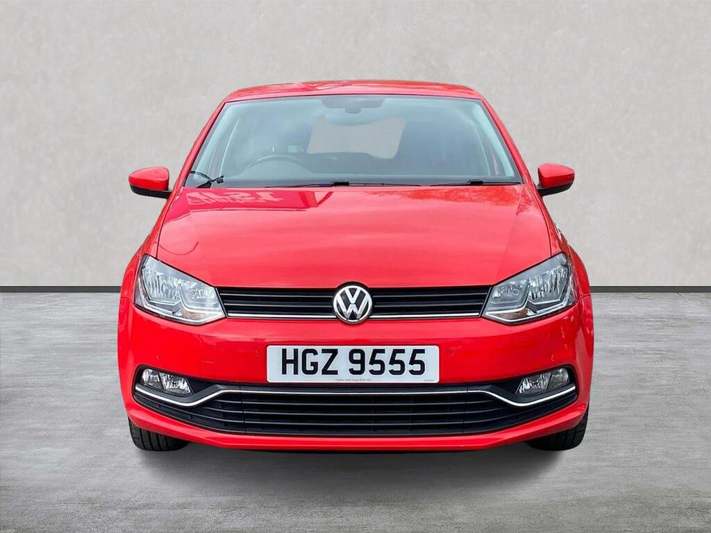 Volkswagen Polo 1.2 Tsi Match Edition Hatchback Dsg Eur HGZ9555 Red #5