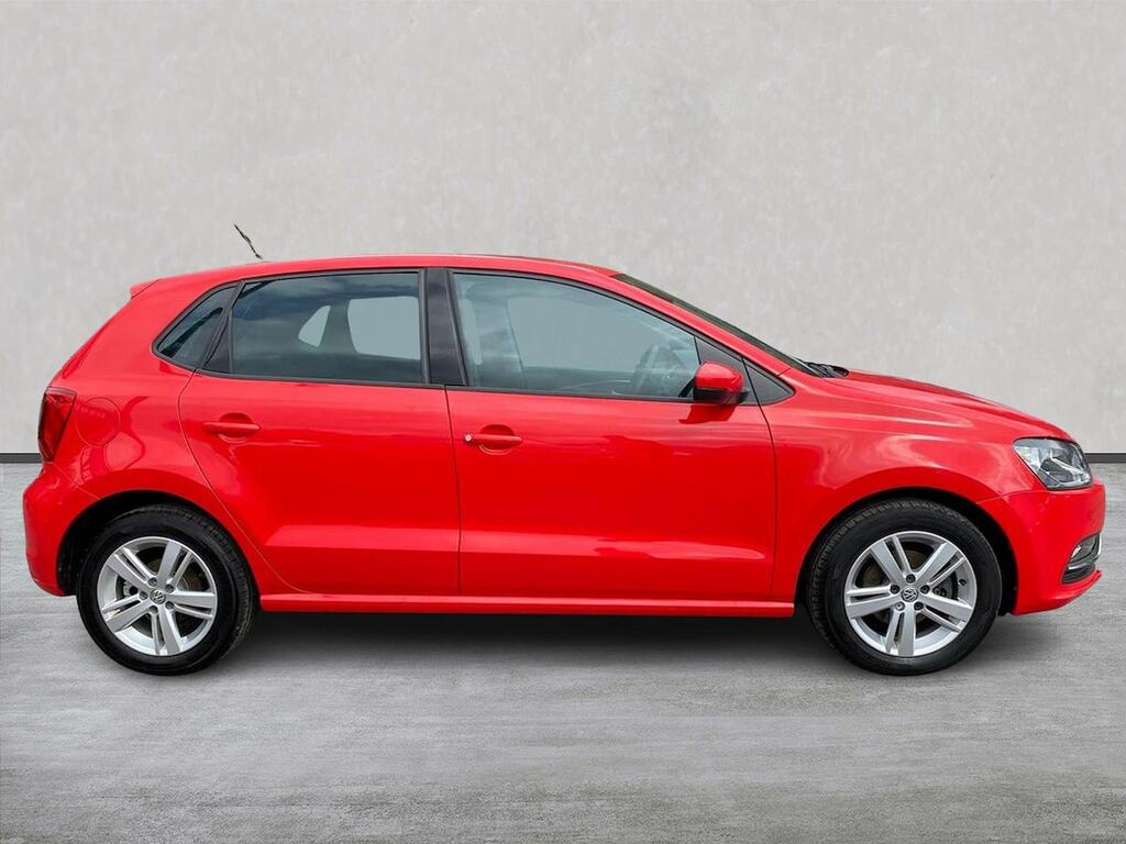 Volkswagen Polo 1.2 Tsi Match Edition Hatchback Dsg Eur HGZ9555 Red #3