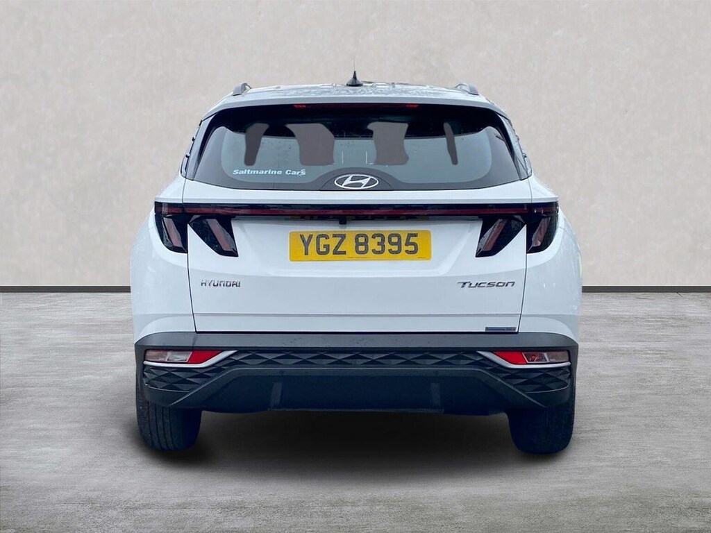 Hyundai Tucson 1.6 T-gdi Se Connect Suv Euro 6 YGZ8395 White #4