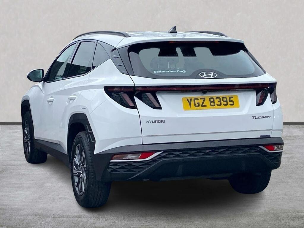 Hyundai Tucson 1.6 T-gdi Se Connect Suv Euro 6 YGZ8395 White #2