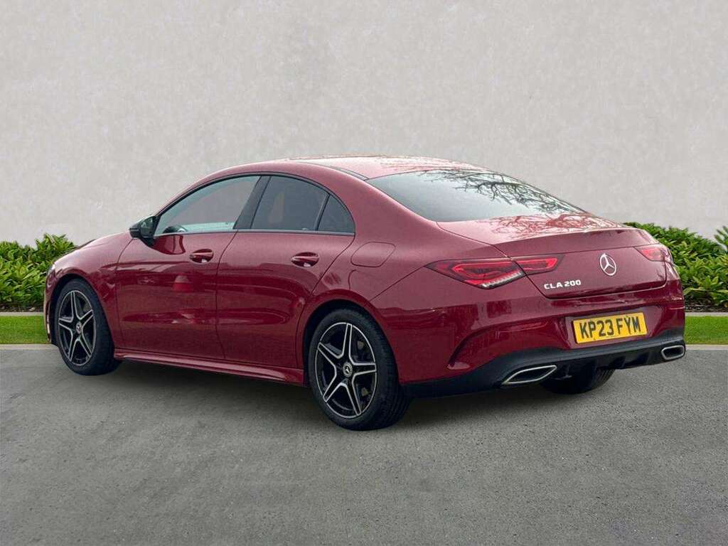 Mercedes-Benz CLA Class Cla 200 Amg Line Executive Tip KP23FYM Red #2