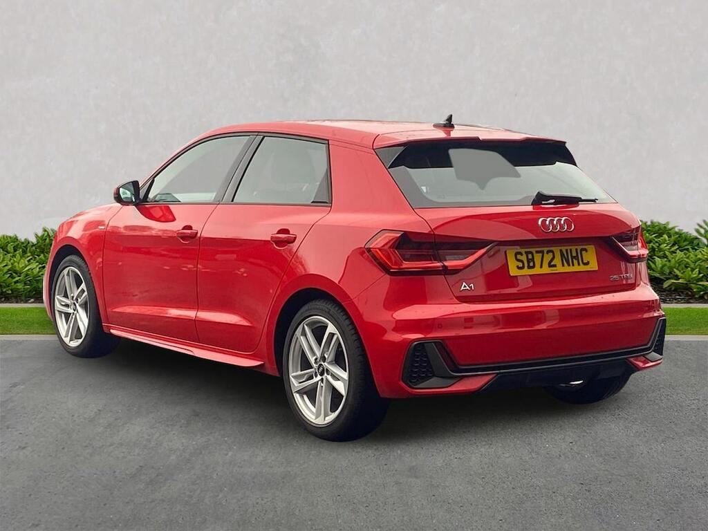 Audi A1 1.0 Tfsi 25 S Line Sportback Eur SB72NHC Red #2