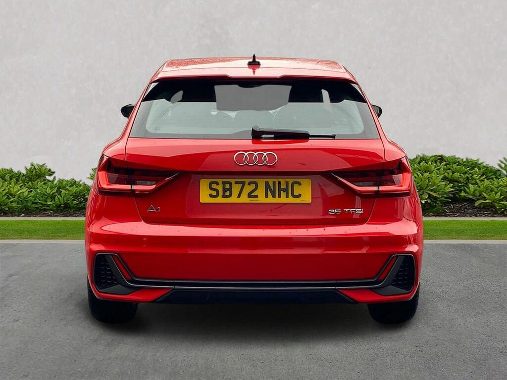 Audi A1 1.0 Tfsi 25 S Line Sportback Eur SB72NHC Red #4