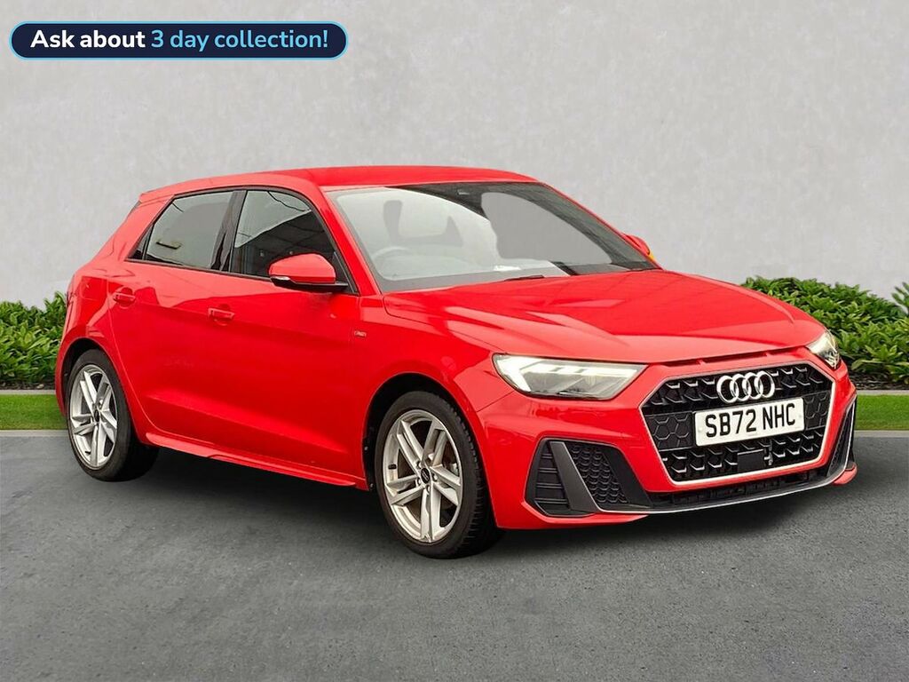 Audi A1 1.0 Tfsi 25 S Line Sportback Eur Red