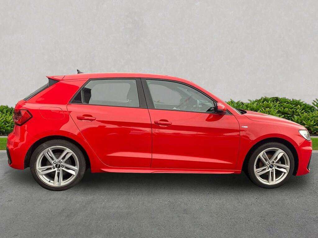 Audi A1 1.0 Tfsi 25 S Line Sportback Eur SB72NHC Red #3