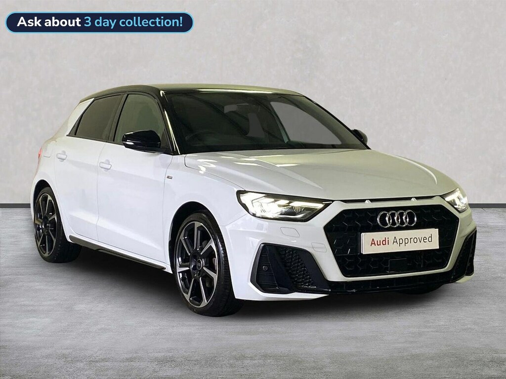 Audi A1 1.5 Tfsi 35 Black Edition Sportback S T White
