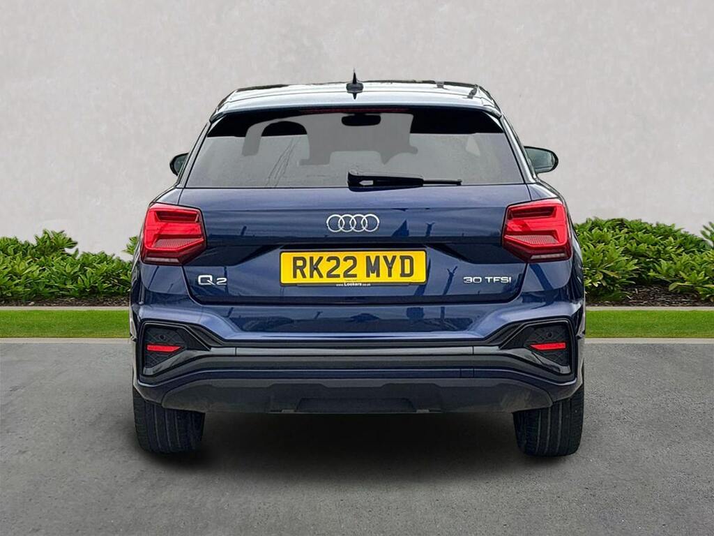 Audi Q2 1.0 Tfsi 30 Black Edition Suv Eu RK22MYD Blue #4