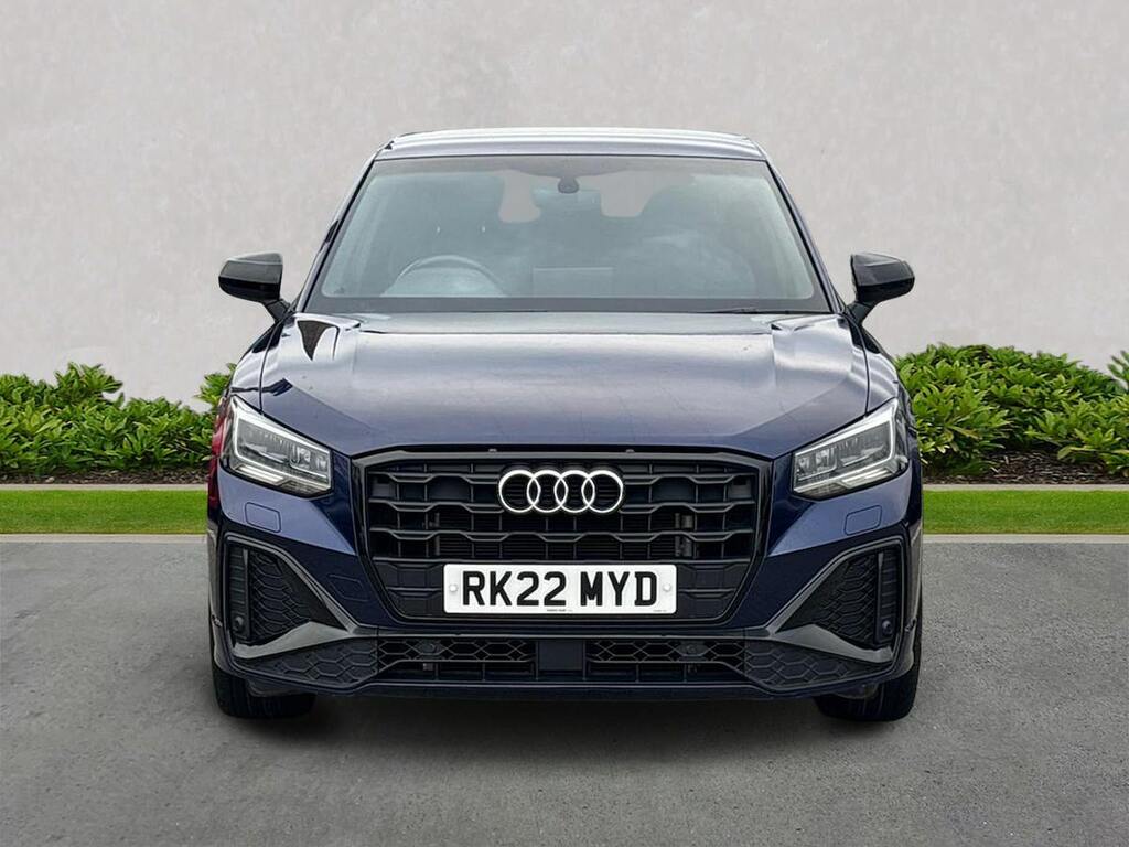Audi Q2 1.0 Tfsi 30 Black Edition Suv Eu RK22MYD Blue #5