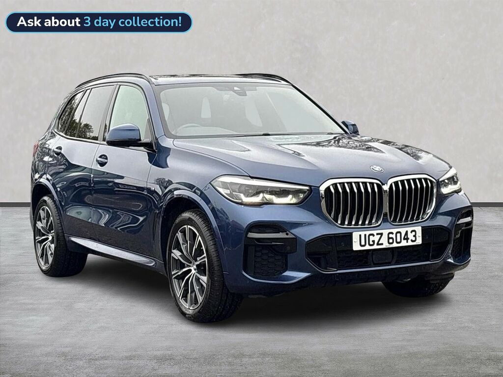 BMW X5 3.0 30D Mht M Sport Suv Hybrid Xdr Blue