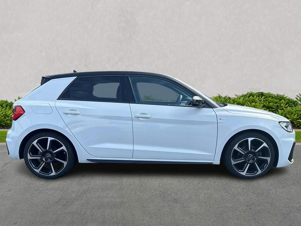Audi A1 30 Tfsi 110 Black Edition SH72EGC White #3
