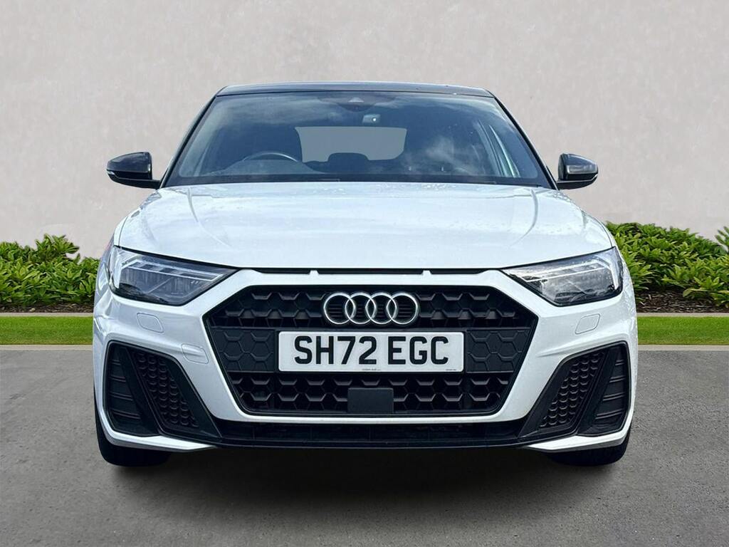 Audi A1 30 Tfsi 110 Black Edition SH72EGC White #5