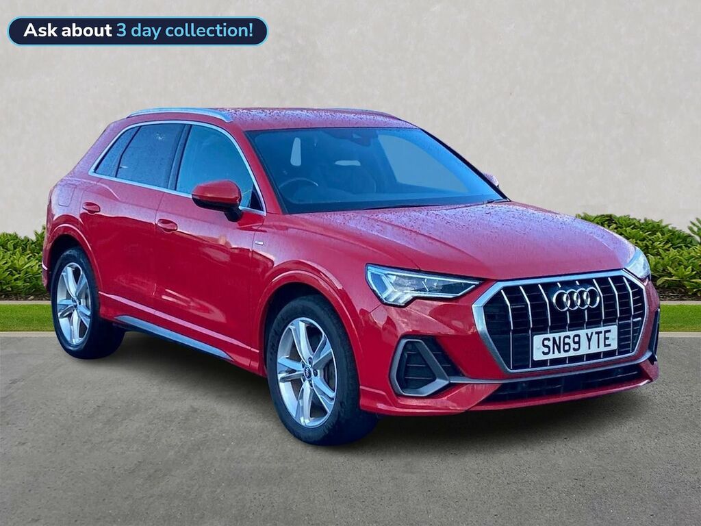Audi Q3 40 Tdi Quattro S Line S Tronic Red