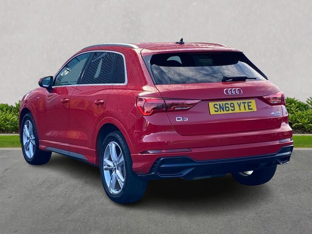 Audi Q3 40 Tdi Quattro S Line S Tronic SN69YTE Red #2