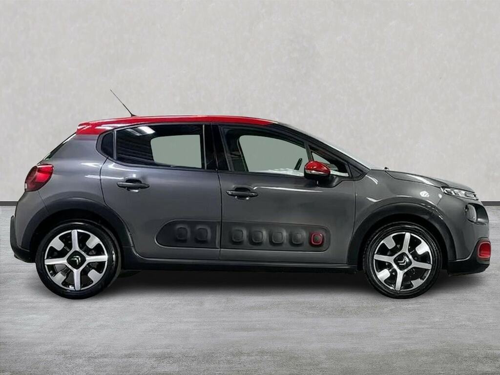Citroen C3 1.2 Puretech Flair Nav Edition Hatchback Petro BG68ZCN Grey #3