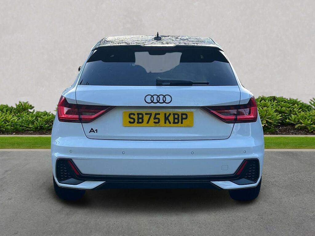 Audi A1 25 Tfsi Black Edition S Tronic SB75KBP White #4