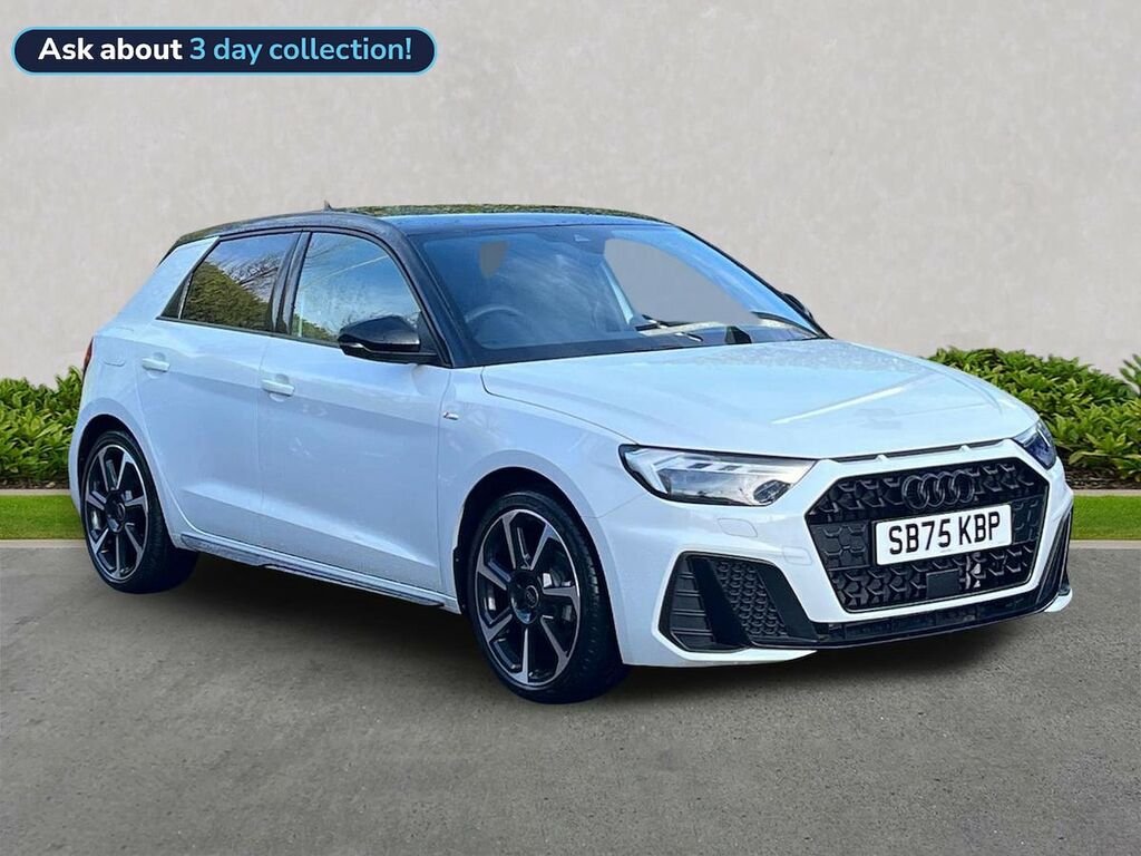 Audi A1 25 Tfsi Black Edition S Tronic White