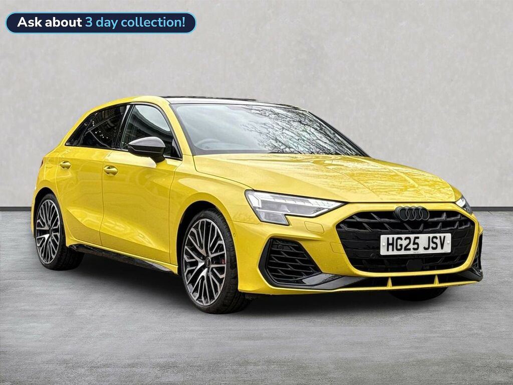 Audi A3 S3 Tfsi Quattro Vorsprung S Tronic Yellow
