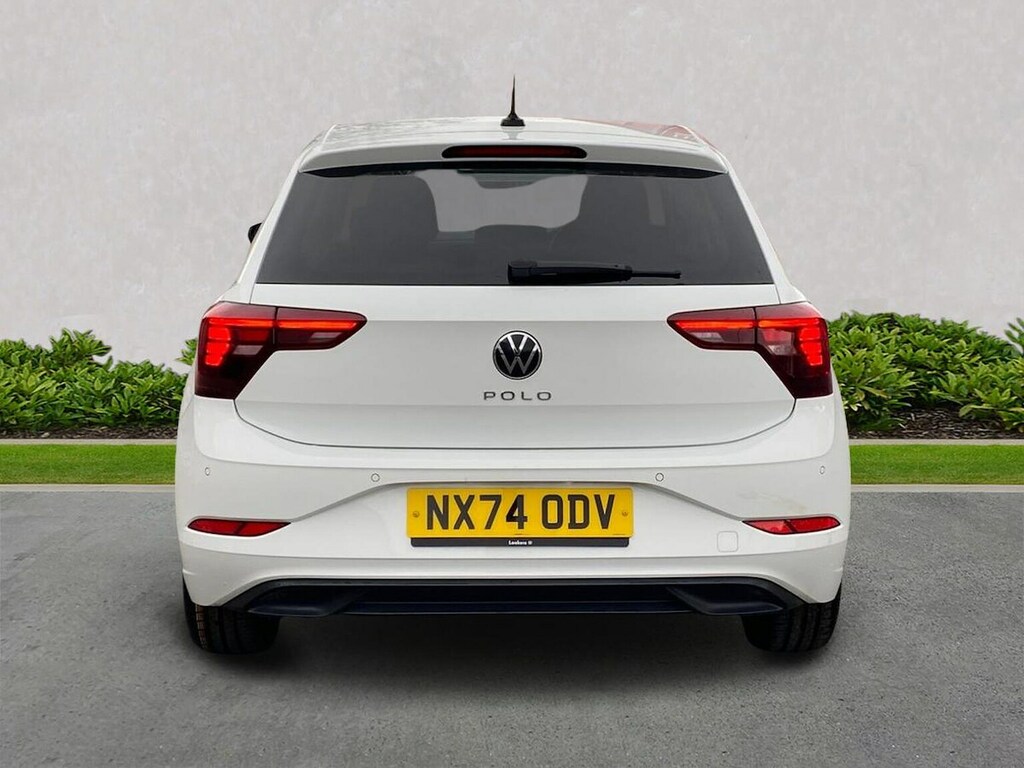 Volkswagen Polo 1.0 Tsi Match Hatchback Euro 6 NX74ODV White #3