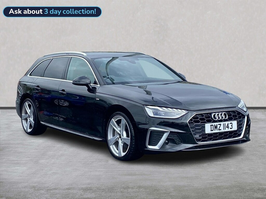 Audi A4 2.0 Tfsi 40 S Line Estate S Tronic Euro Black