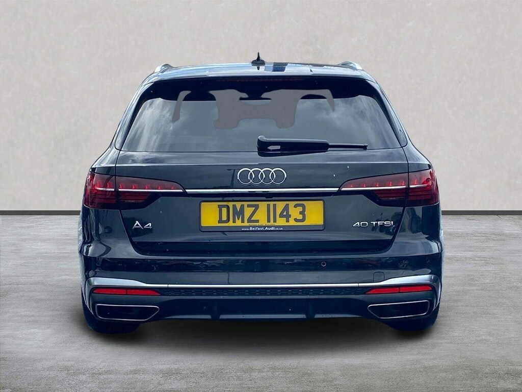 Audi A4 2.0 Tfsi 40 S Line Estate S Tronic Euro DMZ1143 Black #4
