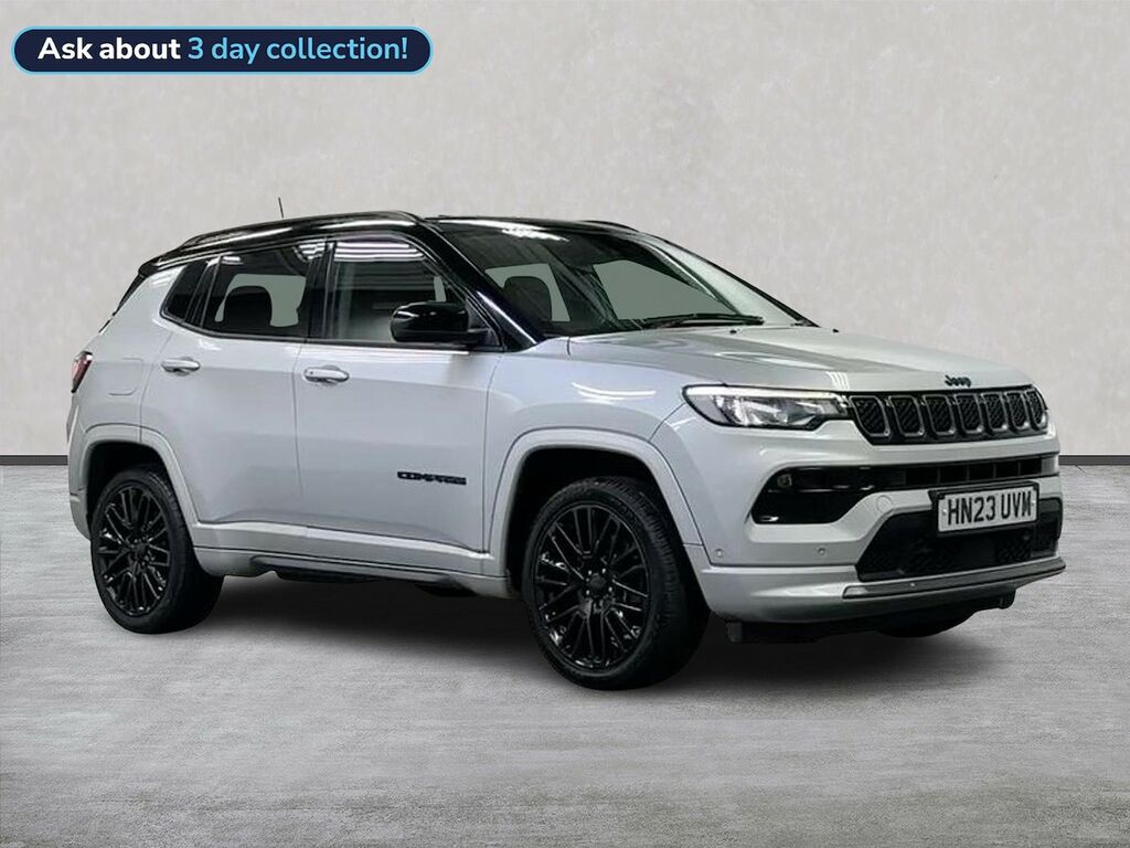 Jeep Compass 1.3 Gse T4 11.4Kwh S Suv Plug-in Hybrid Silver