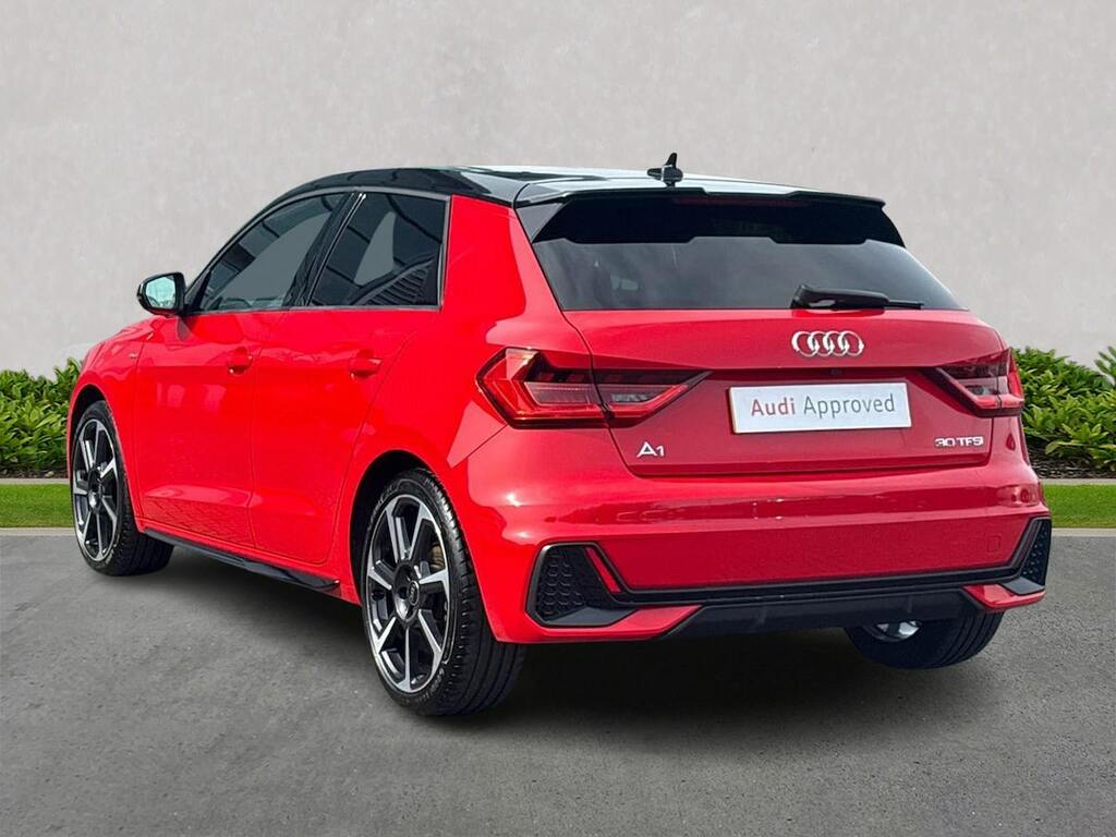 Audi A1 30 Tfsi 110 Black Edition SE23VLN Red #2