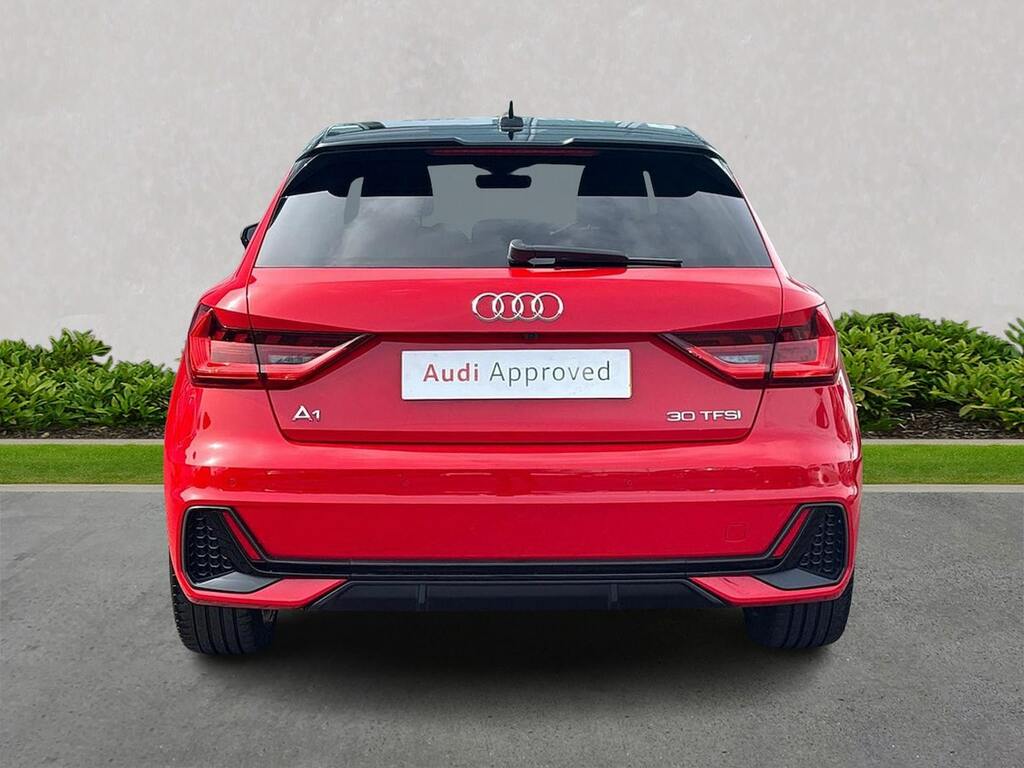 Audi A1 30 Tfsi 110 Black Edition SE23VLN Red #4