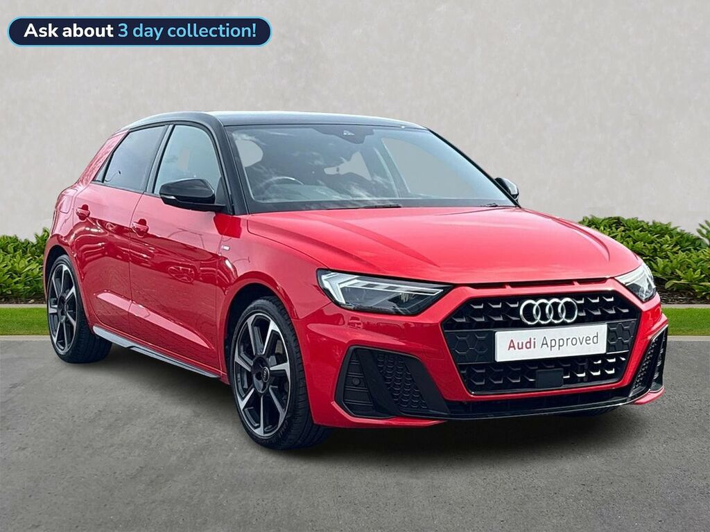 Audi A1 30 Tfsi 110 Black Edition Red