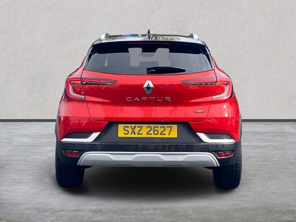 Renault Captur 1.6 E-tech Full Hybrid 145 Techno SXZ2627 Red #4