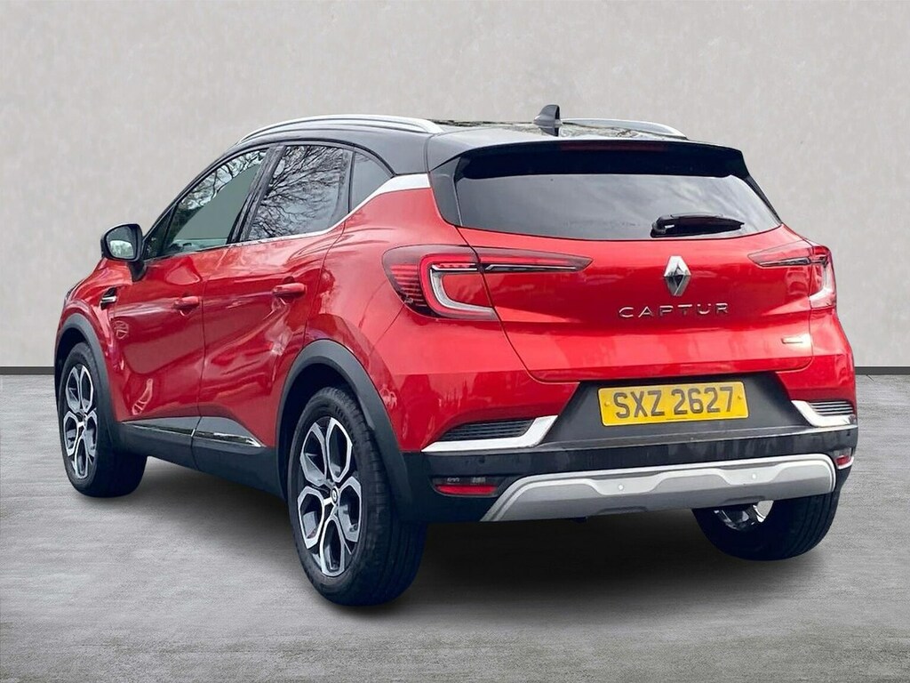 Renault Captur 1.6 E-tech Full Hybrid 145 Techno SXZ2627 Red #2