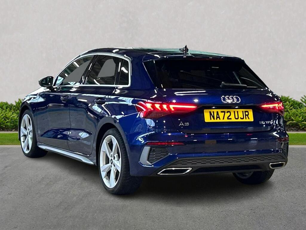 Audi A3 1.5 Tfsi 35 S Line Sportback Eur NA72UJR Blue #2