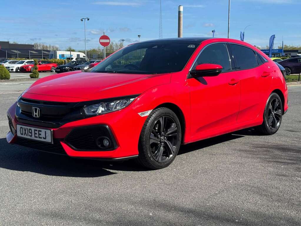 Honda Civic 1.6 I-dtec Ex OX19EEJ Red #3