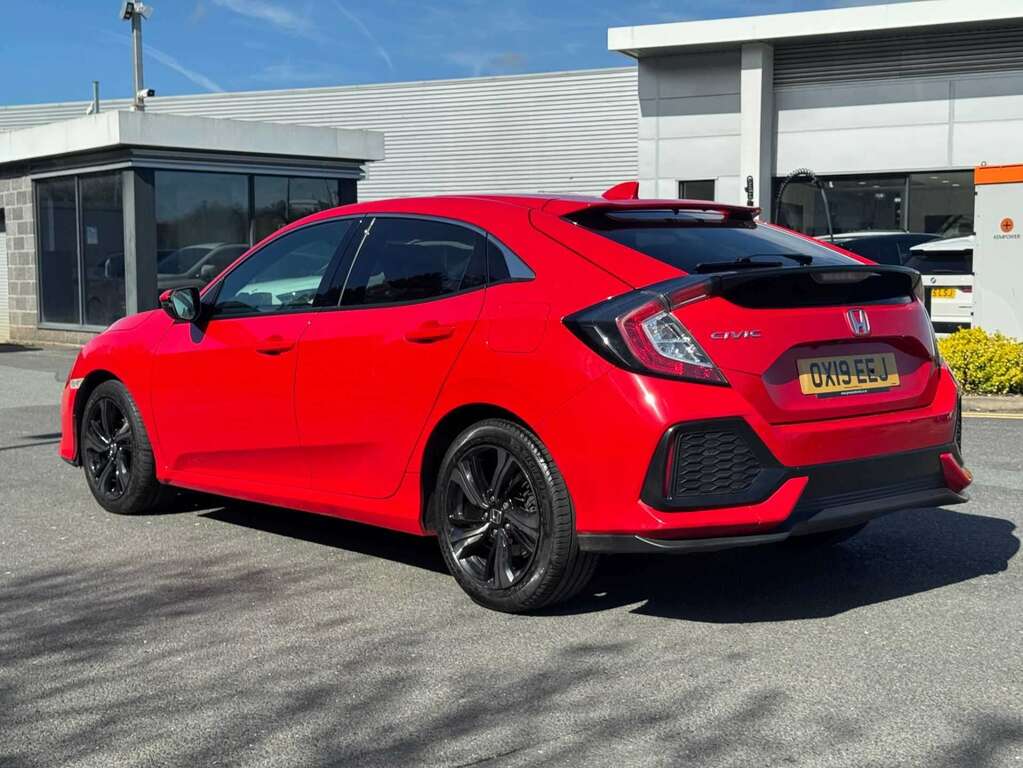 Honda Civic 1.6 I-dtec Ex OX19EEJ Red #5