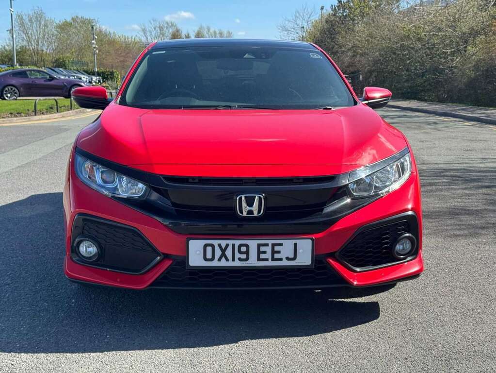 Honda Civic 1.6 I-dtec Ex OX19EEJ Red #2