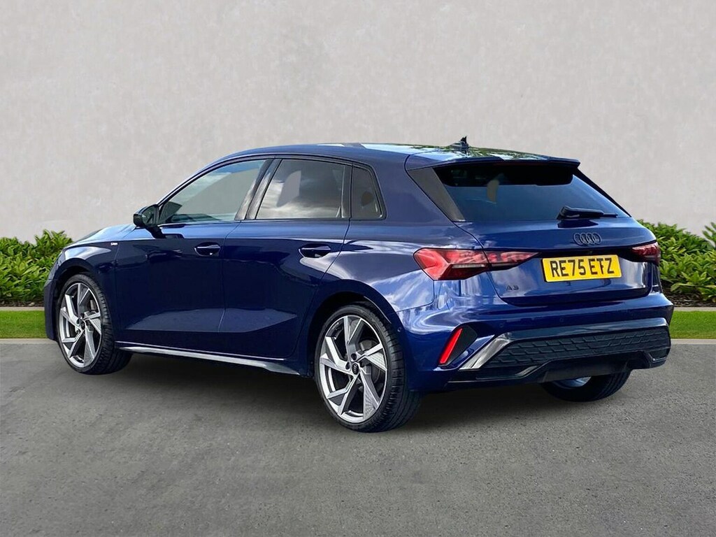 Audi A3 1.5 Tfsi 150 Black Ed S Tronic Tech Pack RE75ETZ Blue #2