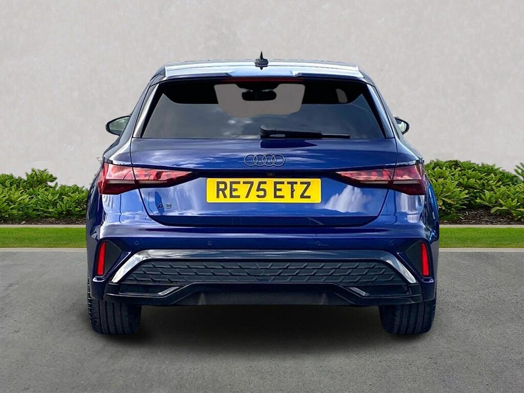 Audi A3 1.5 Tfsi 150 Black Ed S Tronic Tech Pack RE75ETZ Blue #4