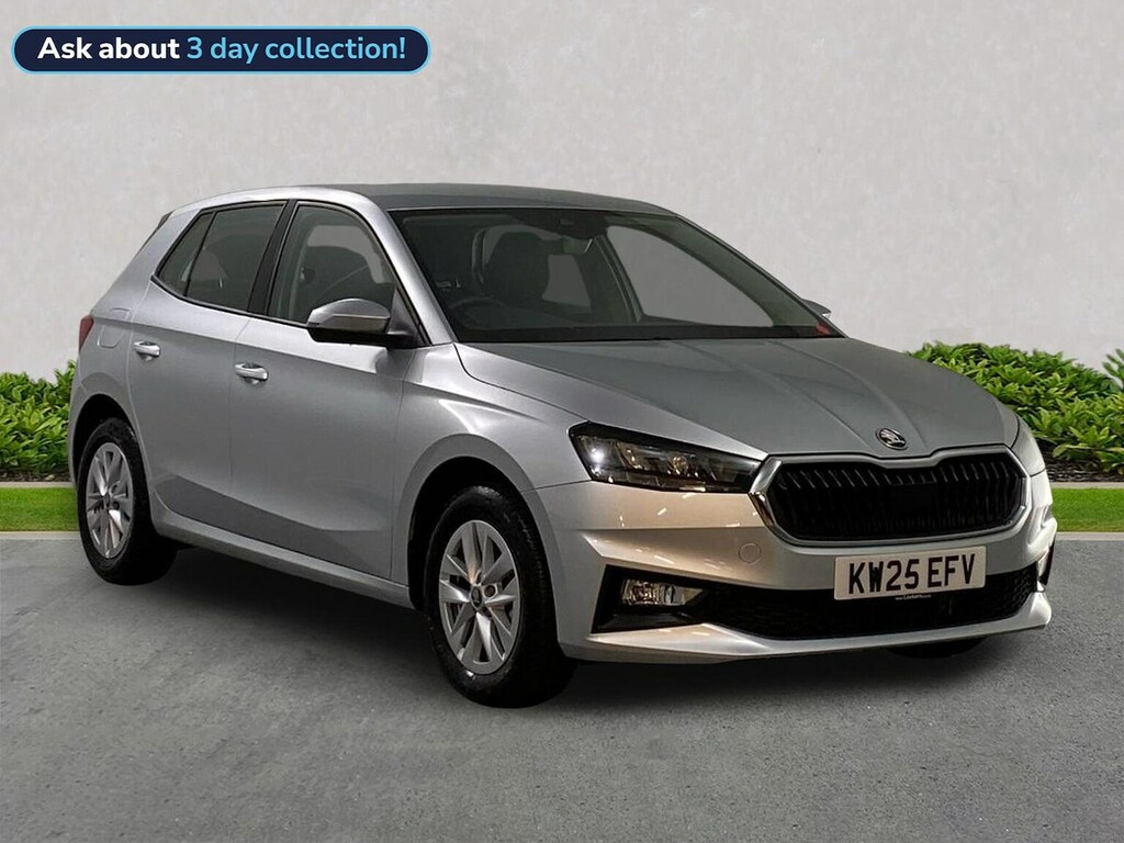 Skoda Fabia 1.0 Tsi Se Edition Hatchback Dsg Euro 6 Silver