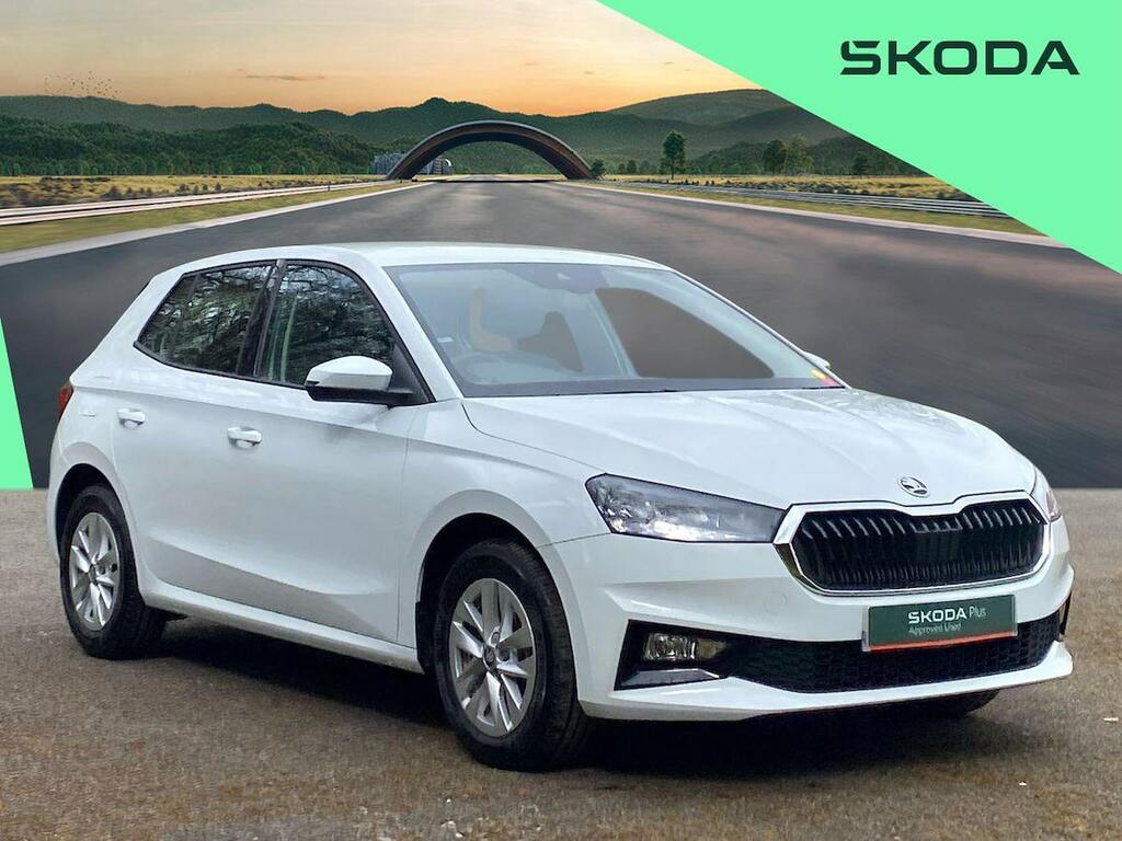 Skoda Fabia 1.0 Tsi Se Edition Hatchback Eur White