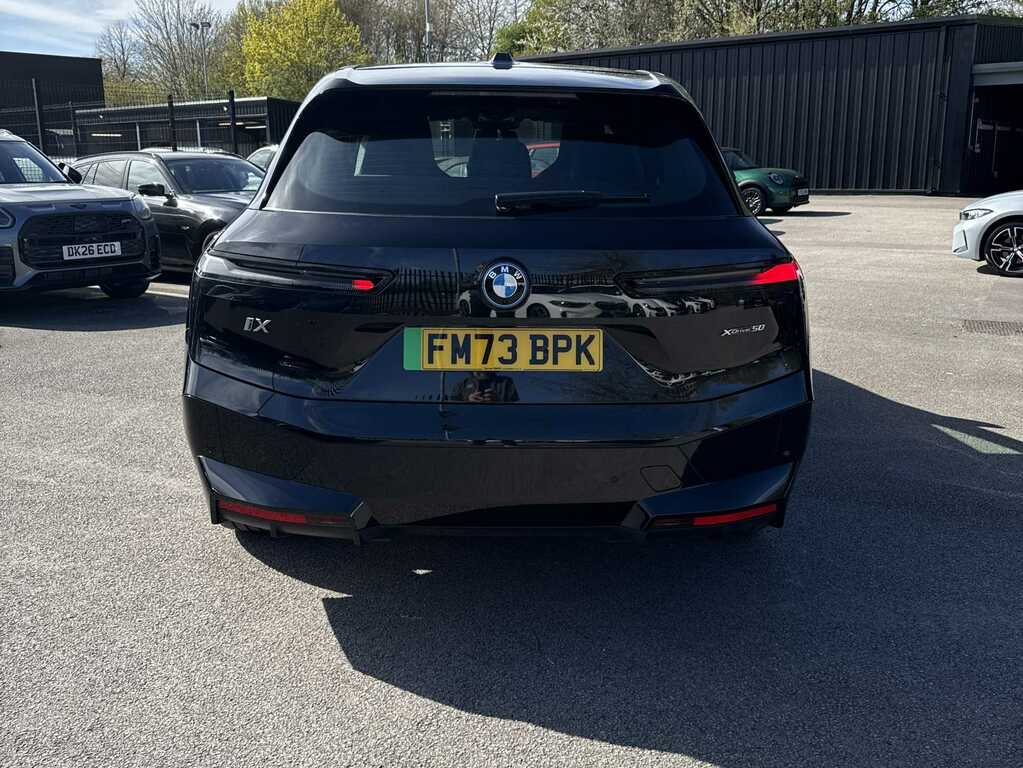 BMW iX 385Kw Xdrive50 M Sport 111.5Kwh FM73BPK Black #4