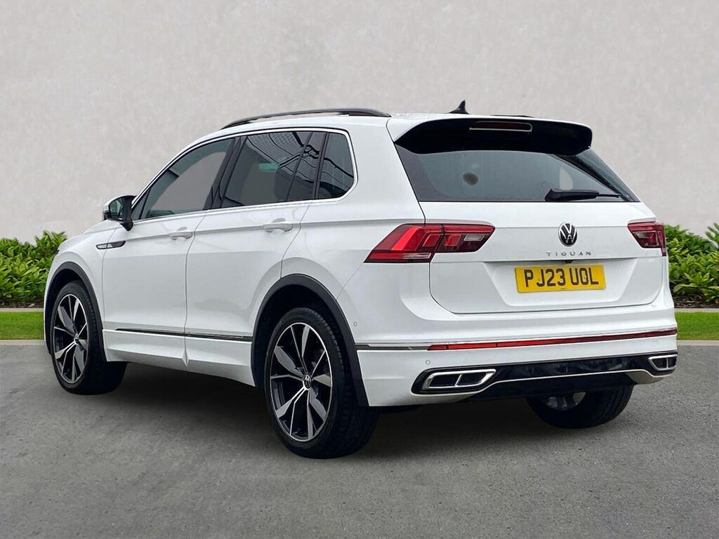 Volkswagen Tiguan 1.5 Tsi R-line Suv Dsg Euro 6 Ss 15 PJ23UOL White #2