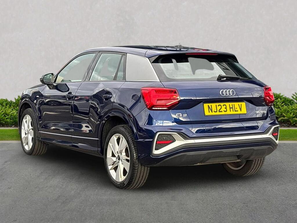 Audi Q2 35 Tfsi S Line S Tronic NJ23HLV Blue #2