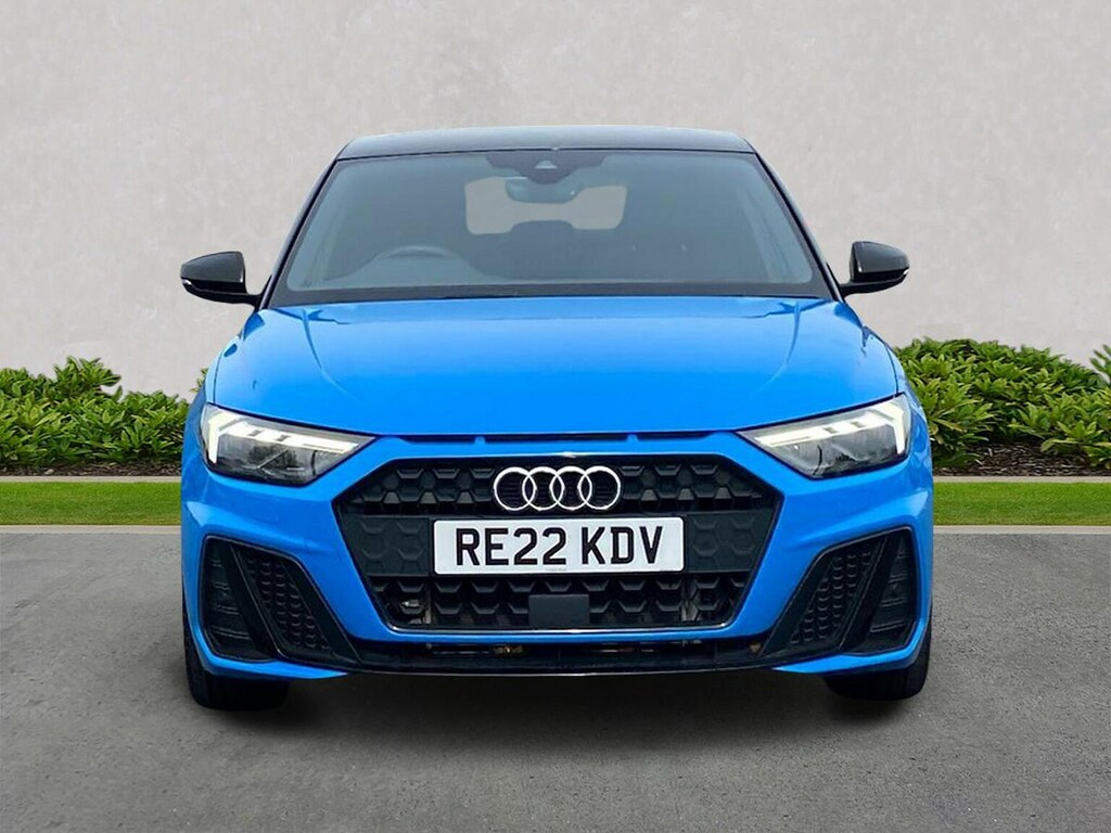 Audi A1 1.0 Tfsi 25 Black Edition Sportback S T RE22KDV Blue #5