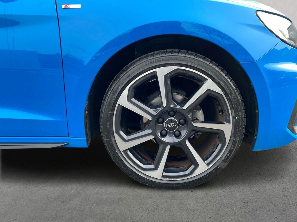 Audi A1 1.0 Tfsi 25 Black Edition Sportback S T RE22KDV Blue #6